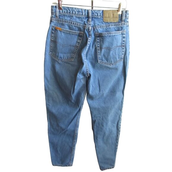 Jordache Vintage Women's Jeans 13/14 1980s 90s Mom Logo Denim 29x28 Fit - Picture 1 of 8